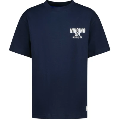 Afbeelding van Vingino Tshirt Effen Oversized Fit Zalm 116
