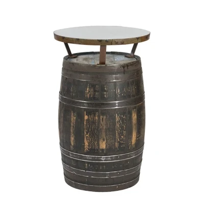 Afbeelding van Statafel Whisky Robuust Geolied Vatenhandel Stijf