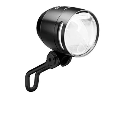Afbeelding van Busch + Müller Lumotec IQ XS T Senso Plus Koplamp, zwart/transparant