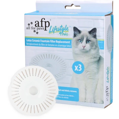 Afbeelding van AFP Lifestyle4Pets Ceramic fountain filter3pcs/box