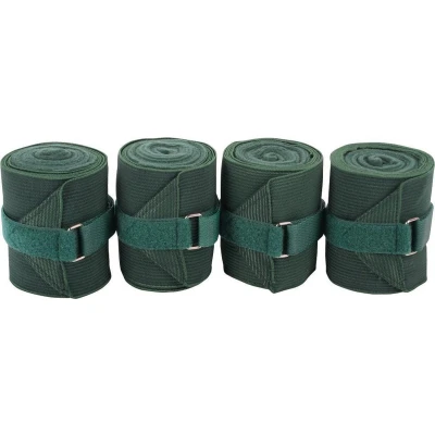 Afbeelding van Harry&#039;s Horse Elastische Bandages met Fleece Deel Groen