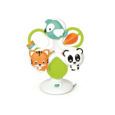 Afbeelding van NEW ROUND &amp; ANIMALS HIGH CHAIR TOY