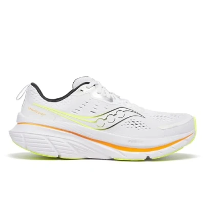 Afbeelding van Saucony Guide Sneakers laag, Heren, Maat: 40.5, White/peel Textiel