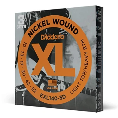 Afbeelding van D&#039;Addario EXL140 3D Light Top Heavy Bottom 3 Sets