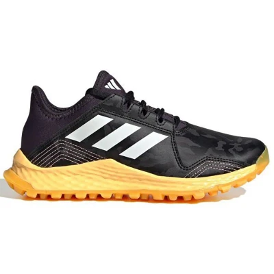 Afbeelding van adidas Performance Hockey Youngstar Golfschoenen Core black metalic spark voor kinderen, Maat: 36, Textiel/ synthetisch