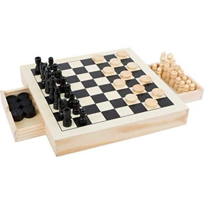 Image de Kit de jeux echecs dames &amp; jeu du moulin