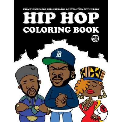 Afbeelding van Hip Hop Coloring Book