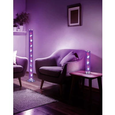 Afbeelding van Tafellamp Reality Rico Chroom LED Industrieel
