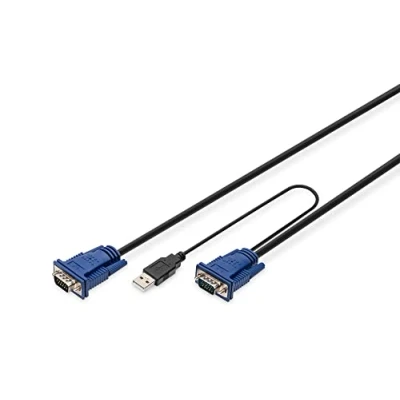 Afbeelding van Digitus KVM Adapter 3.00 m Zwart