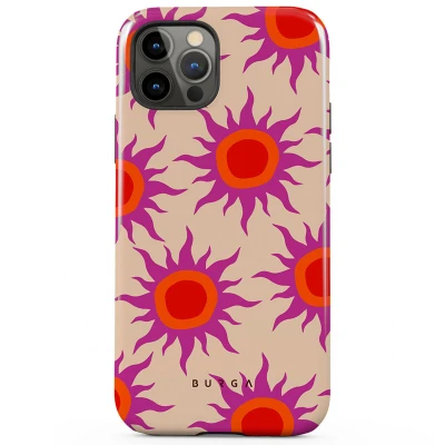 Afbeelding van BURGA Telefoonhoesje voor iPhone 12 Schokbestendige Hardcase Hoesje Sunset Glow