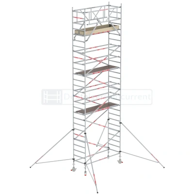 Afbeelding van Altrex RS Tower 31 Plus Traditioneel 0.90x2.45 9.2 m WH Hout