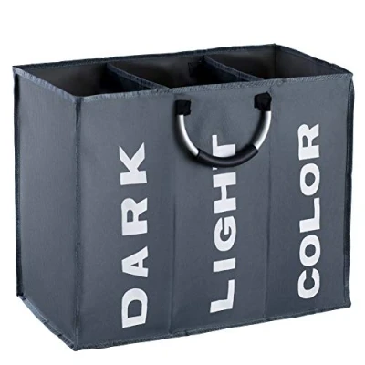 Afbeelding van IHOMAGIC Enkel Polyester Draagbare Waszak, Inklapbare Washamer met handgrepen