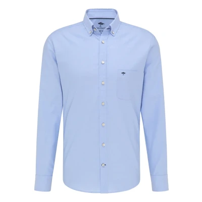 Afbeelding van FynchHatton Overhemd Oxford Licht blauw XL