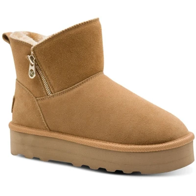 Afbeelding van Marco Tozzi Guido Maria Snowboots, Dames, Maat: 37, Cognac Schoenen