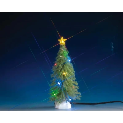 Afbeelding van Spruce tree with multi light b/o 4.5v LEMAX