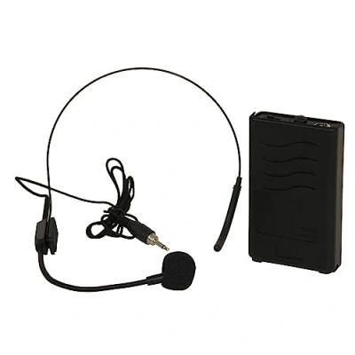 Afbeelding van Ibiza PORTHEAD12 2 Draadloze Headmicrofoon VHF 207,5MHz voor PORT8VHF BT, PORT10VHF PORT12VHF PORT15VHF BT