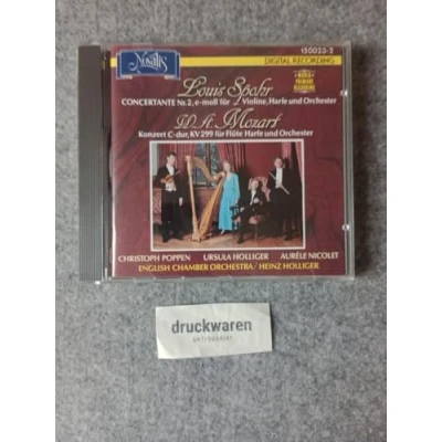 Afbeelding van Spohr: Concertante Nr. 2; W.A. Mozart: Konzert C dur, KV 299