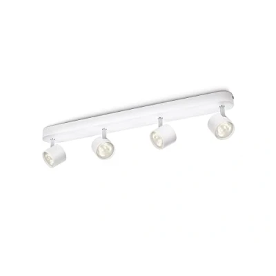 Image de Philips Star 562443116 Plafonnier à spot LED 18 W blanc chaud