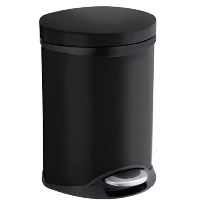Afbeelding van Smedbo Outline Lite Afvalemmer, 6 l, zwart