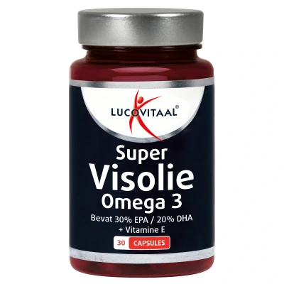 Afbeelding van Lucovitaal Super Visolie Omega 3 30Capsules Capsules
