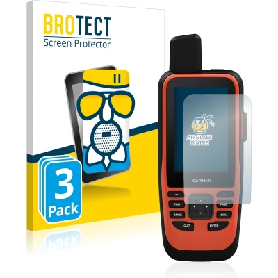 Afbeelding van BROTECT Screenprotector voor Garmin GPSMAP 86i Folie Beschermfolie Beschermglas matte (3 Stuks)