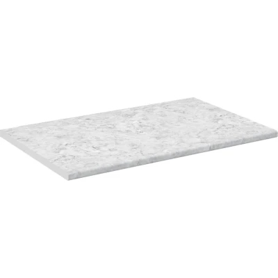 Afbeelding van Vicco Keukenwerkblad &quot;R Line&quot;, wit marmer, 97 cm