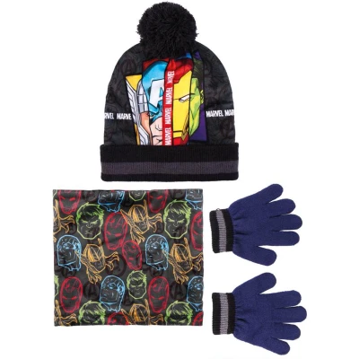 Afbeelding van Marvel Avengers Winterset Muts, Sjaal en Handschoenen Giftbox
