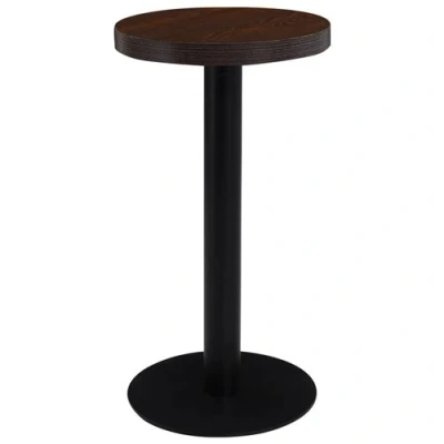 Afbeelding van Bistrotafel 40 cm MDF donkerbruin