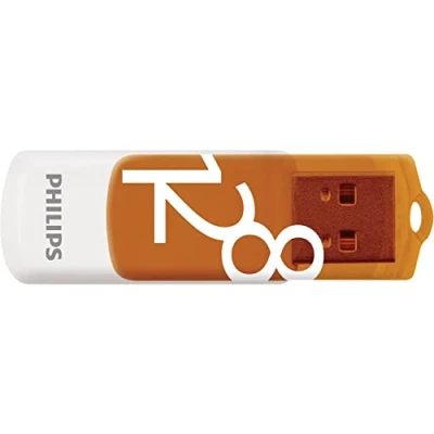 Afbeelding van Philips FM12FD05B USB stick 2.0 128GB Vivid Oranje