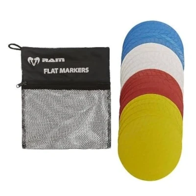 Afbeelding van Platte Markeerschijven Rubber 20 Stuks