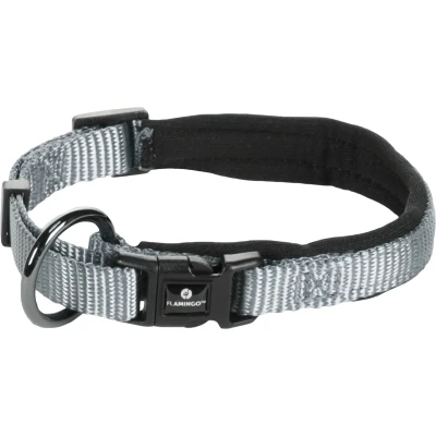 Afbeelding van Flamingo Abbi Halsband Honden Grijs Xxxs 25 30cm 10mm 1st 133291
