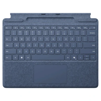 Afbeelding van Microsoft Surface Pro Type Cover met penopslag Saffier Azerty