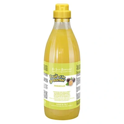 Afbeelding van I.s.b. Shampoo Huisdier Maracuja Long Coat 1000 Ml Geel