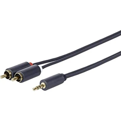 Afbeelding van VivoLink PROMJRCA3 3m 3.5mm 2 x RCA Zwart audio kabel