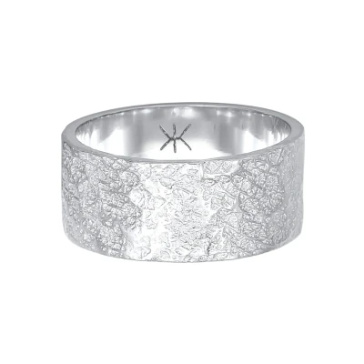 Afbeelding van Kuzzoi Vintage LOOK Ring, Heren, Maat: 62, Grau