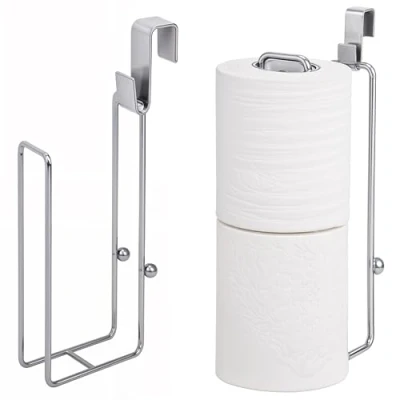 Afbeelding van 2 pack Toilet Paper Holder with hooks Stainless Steel, Rustproof