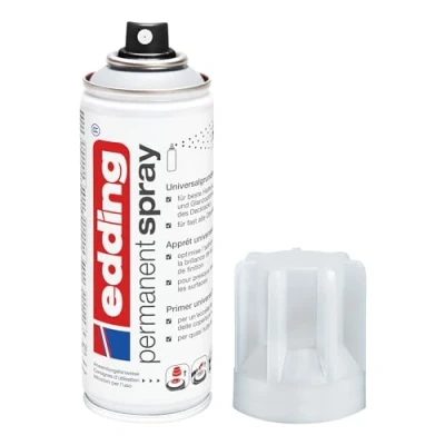 Afbeelding van edding 5200 apprêt permanent universel en spray 200 ml pour préparer les surfaces pouvant être peintes comme le verre, métal, bois, la céramique et toile
