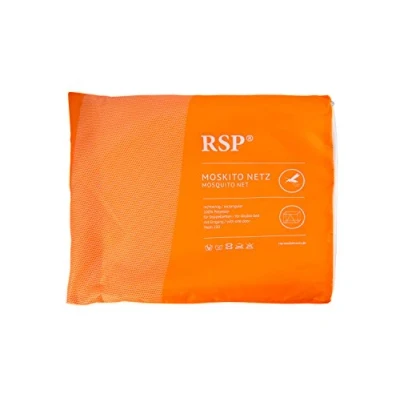 Afbeelding van RSP Extra groot muggennet, XXL, rechthoekig, met ingang en zonder ingang, muggenbescherming, muggennet (wit ingang)