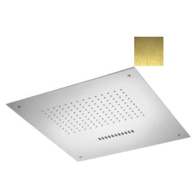 Afbeelding van SB Wave Temptation Regendouche inbouw 2 straals PVD Goud 1208955687