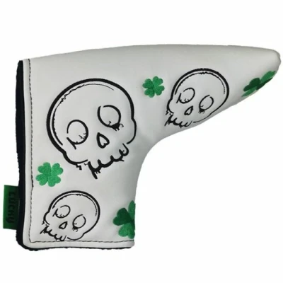 Afbeelding van Legend Putter Headcover Lucky Wit Groen