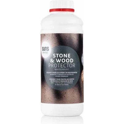 Afbeelding van Suns Shine Stone &amp; Wood Protector Transparant Tuinmeubel Onderhoud
