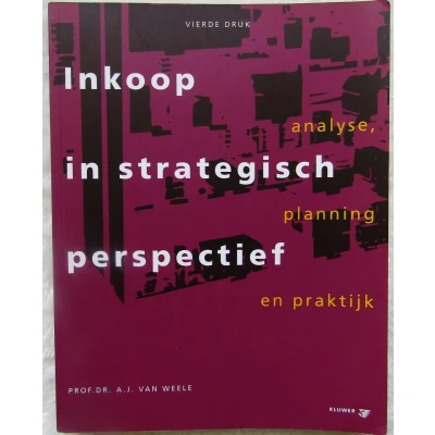 Afbeelding van Inkoop in strategisch perspectief analyse, planning &amp; praktijk leerb.