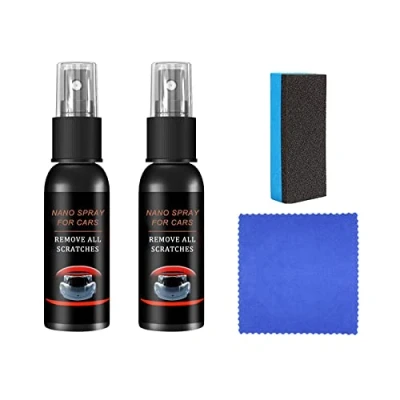 Afbeelding van HASAIKA Auto Nano Reparatie Spray, Scratch Repair Polijstspray, Snelle van Krassen Spray voor autolak en glas