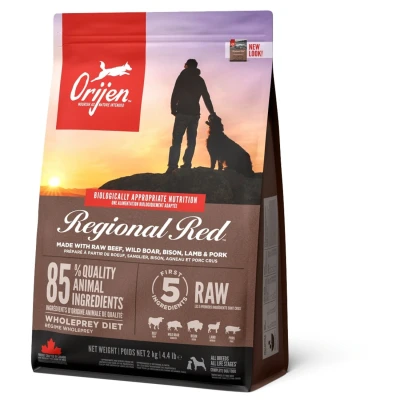 Afbeelding van Orijen Whole Prey Regional Red Dog Rund&amp;Zwijn Hondenvoer 2 kg