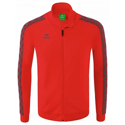 Afbeelding van ERIMA Essential Team Tracktop jack rood/slate grey / 128