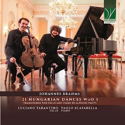 Afbeelding van Luciano Tarantino, Paolo Scafarella Brahms: 21 Hungarian Dances WoO 1 (CD)