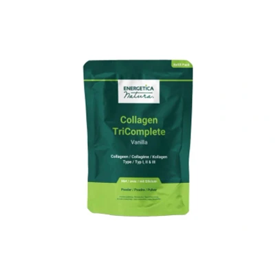 Afbeelding van Energetica Nat Collagen tricomplete vanilla refill pack 400g
