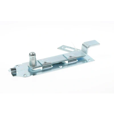 Afbeelding van GB Rolschuif met bocht elektrolytisch verzinkt 200 x 80mm 74484
