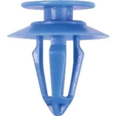 Afbeelding van KS Tools, Spijkers + nietjes voor nietmachines, Verbindingsclip, blauw Opel, pak van 50