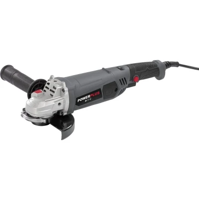 Afbeelding van Powerplus POWE20025 Elektrische haakse slijper 1200W 125mm schijfdiameter Incl. accessoires Excl. slijpschijf